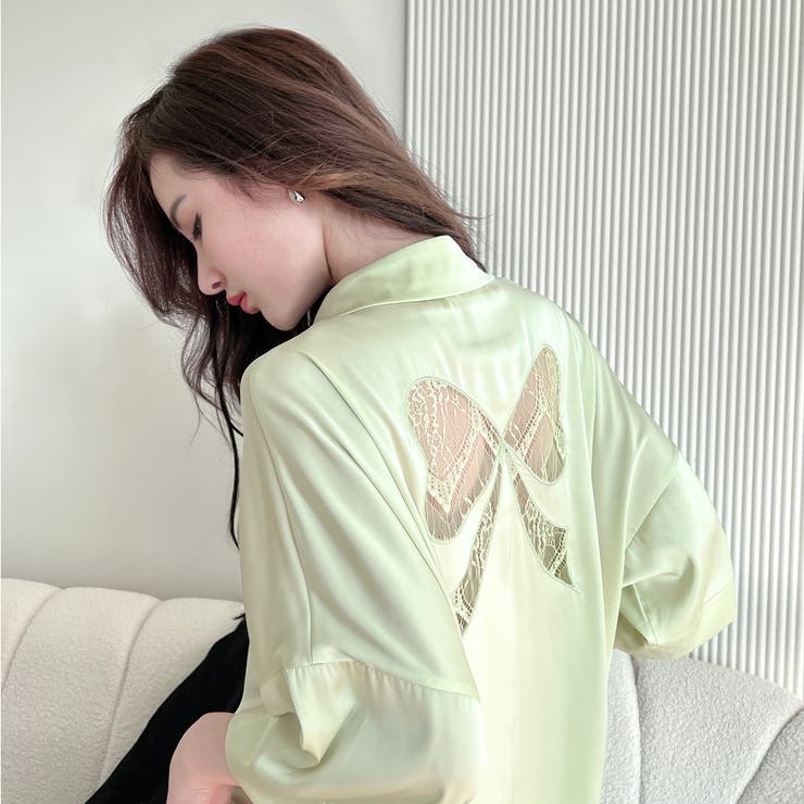 ルームウェア シャツワンピース レディース | HOYUKI | 詳細画像11 