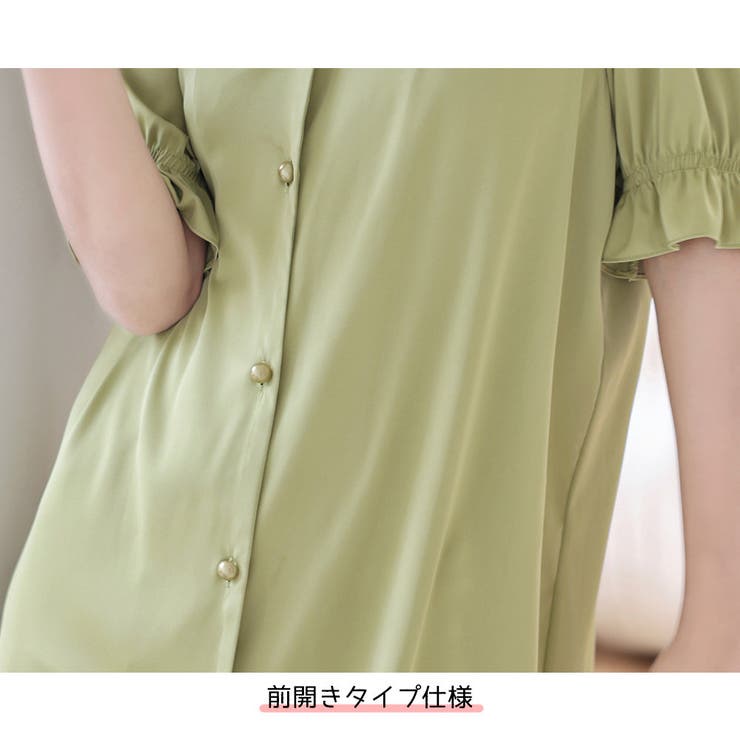 ルームウェア シャツワンピース レディース | HOYUKI | 詳細画像19 