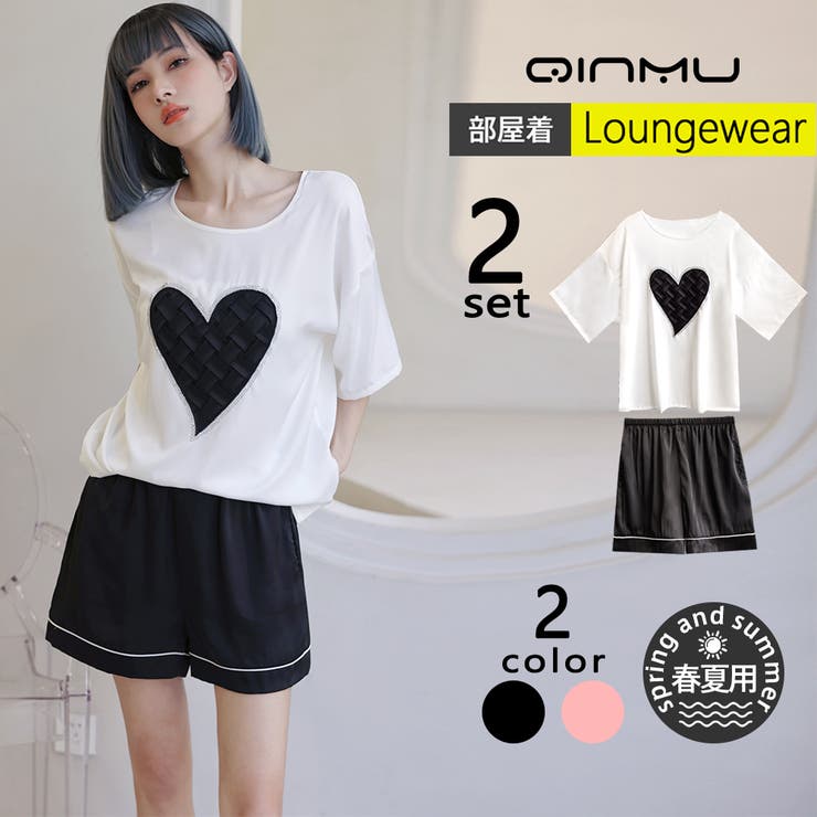 ルームウェア レディース 上下セット[品番：HO000003712