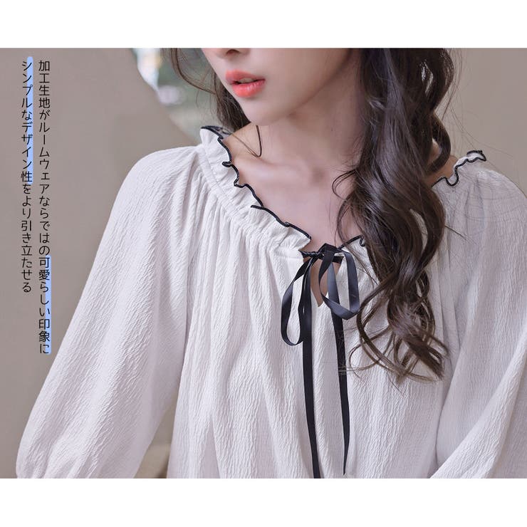 ルームウェア ワンピース 七分丈 | HOYUKI | 詳細画像4 