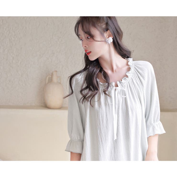 ルームウェア ワンピース 七分丈 | HOYUKI | 詳細画像24 