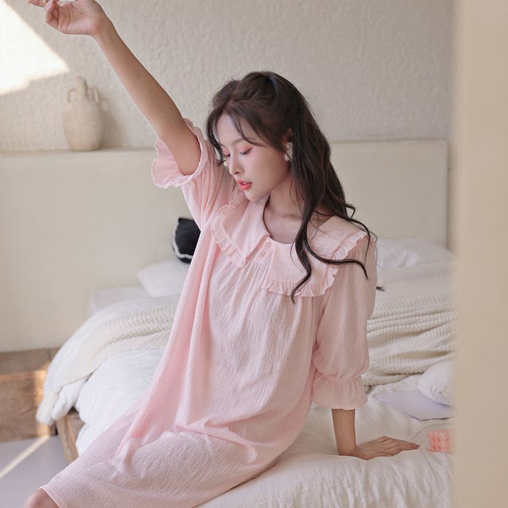 ルームウェア ワンピース 七分丈 | HOYUKI | 詳細画像13 