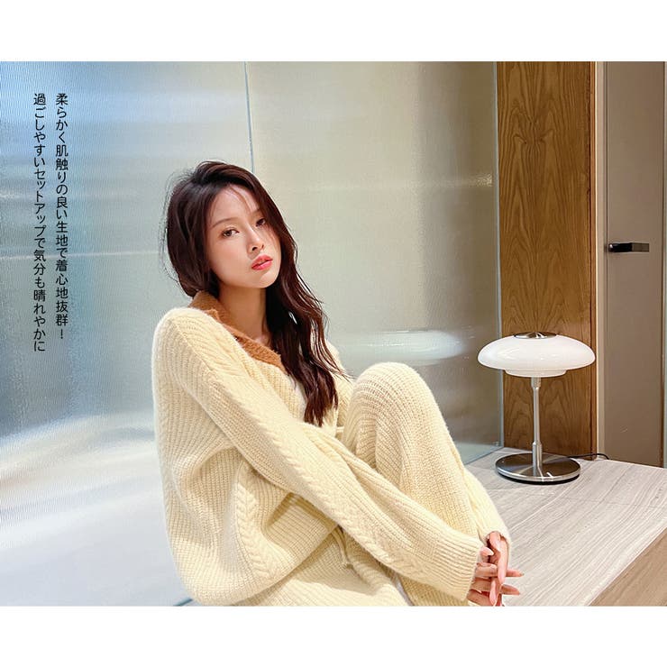 パジャマ ルームウェア上下セット もこもこ | HOYUKI | 詳細画像16 