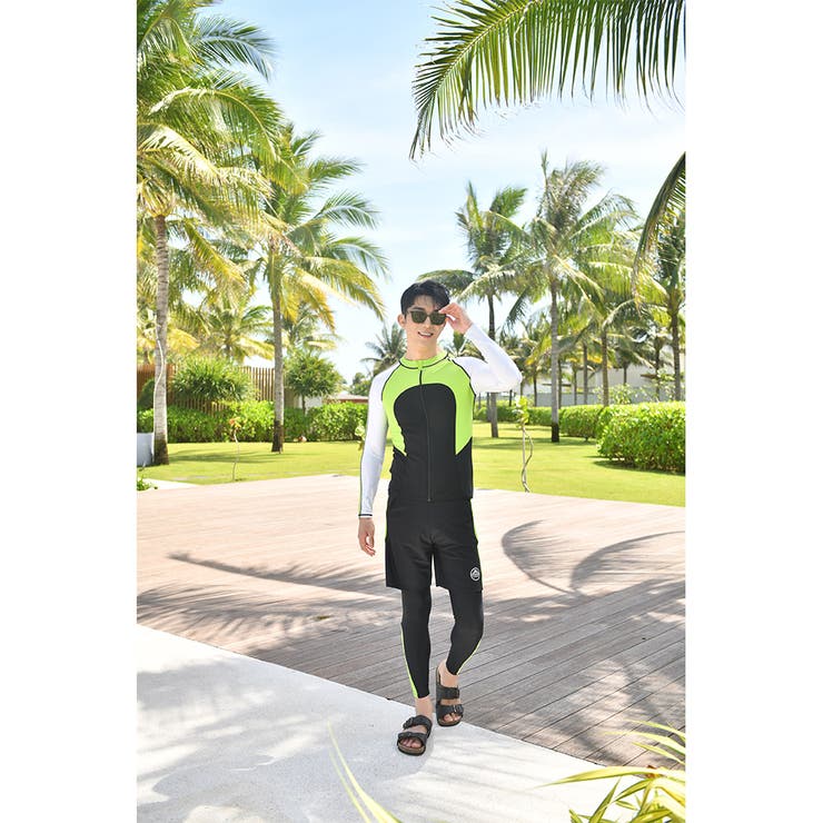 フィットネス水着 メンズ ラッシュガード | HOYUKI | 詳細画像10 