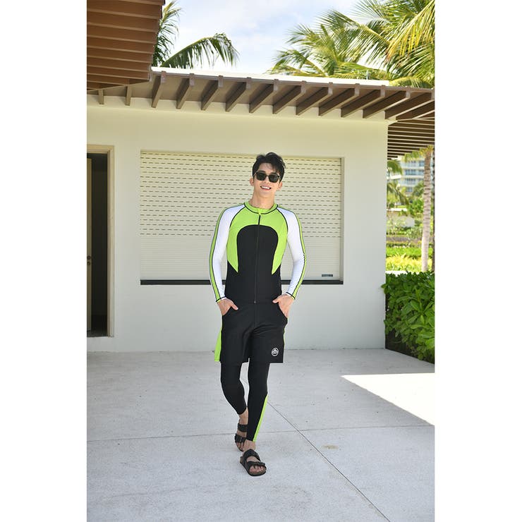 フィットネス水着 メンズ ラッシュガード | HOYUKI | 詳細画像12 