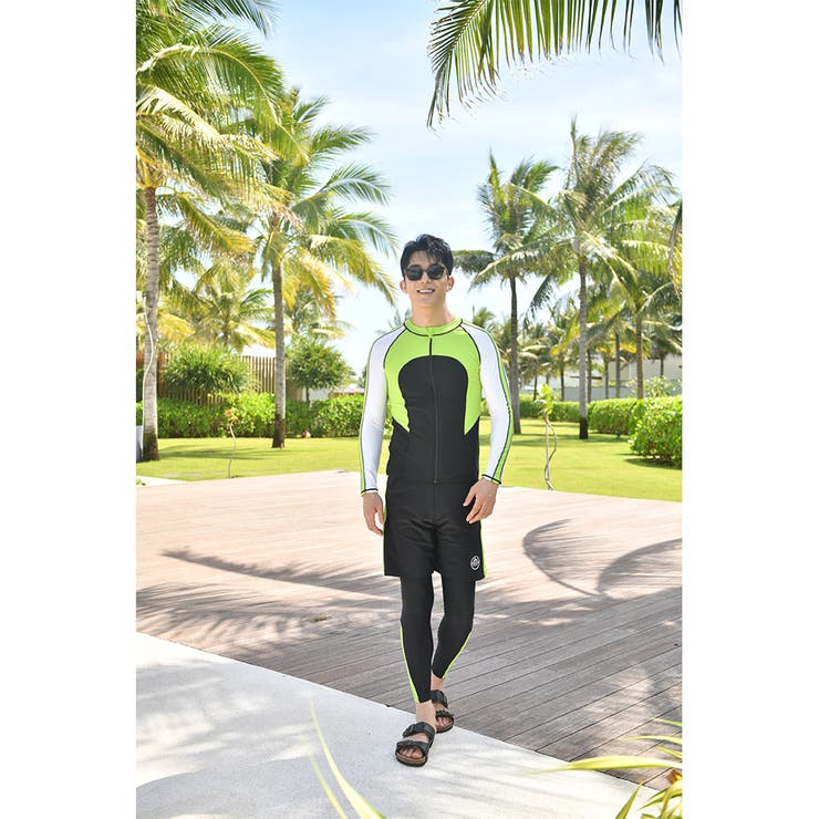 フィットネス水着 メンズ ラッシュガード | HOYUKI | 詳細画像14 