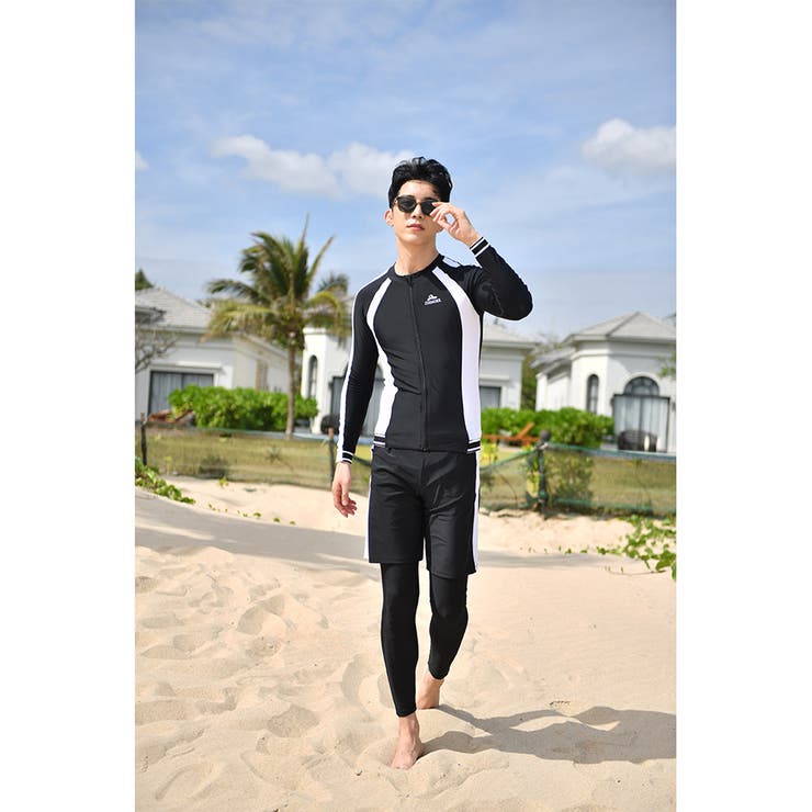 フィットネス水着 メンズ ラッシュガード | HOYUKI | 詳細画像14 