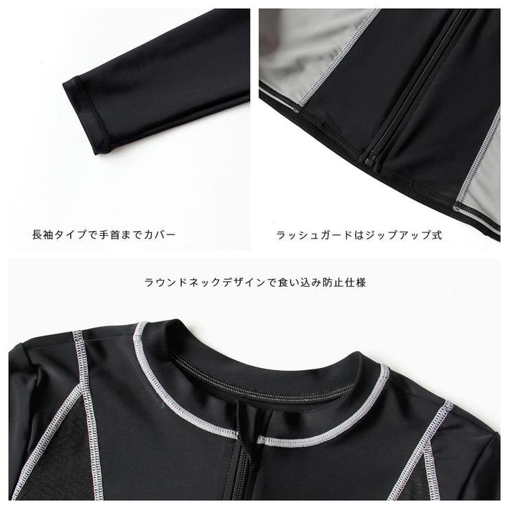 フィットネス水着 メンズ ラッシュガード | HOYUKI | 詳細画像5 