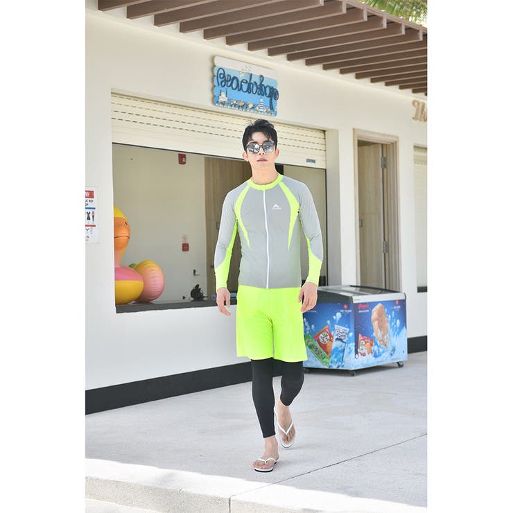 フィットネス水着 メンズ ラッシュガード | HOYUKI | 詳細画像8 