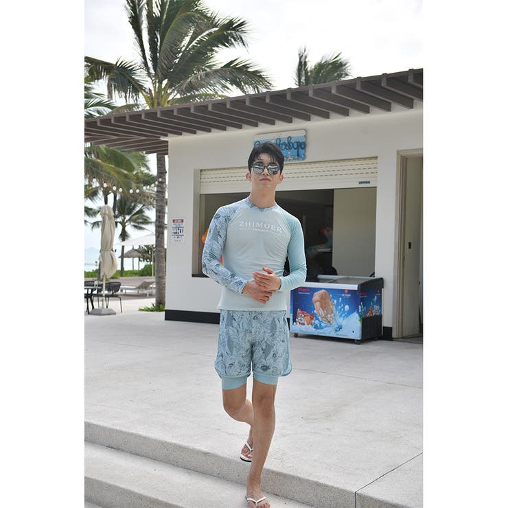 フィットネス水着 メンズ ラッシュガード | HOYUKI | 詳細画像14 