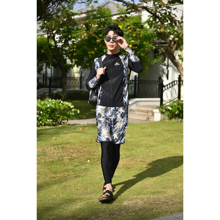 フィットネス水着 メンズ ラッシュガード | HOYUKI | 詳細画像16 