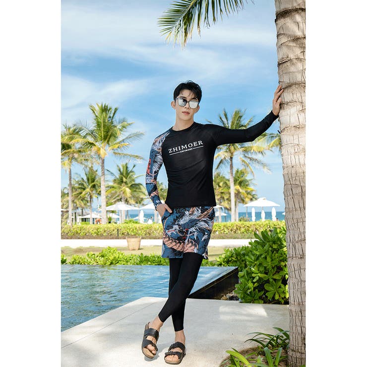 フィットネス水着 メンズ ラッシュガード | HOYUKI | 詳細画像11 