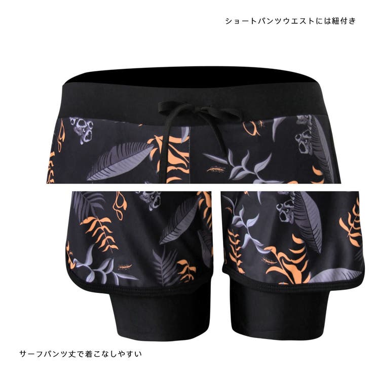 フィットネス水着 メンズ ラッシュガード | HOYUKI | 詳細画像6 