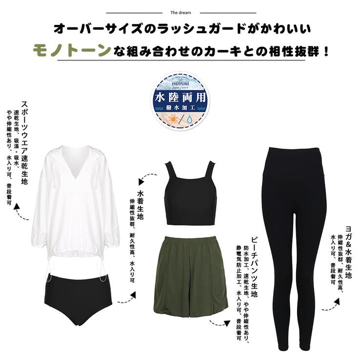 水着 レディース 体型カバー | HOYUKI | 詳細画像5 