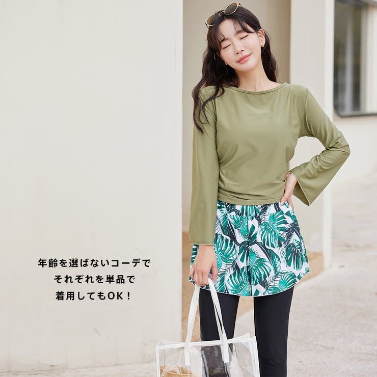楽天市場】グリーン 緑（サイズ（S/M/L）M）（水着｜レディース