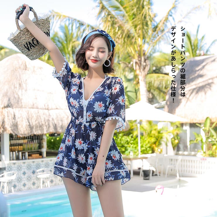 ロンパース 水着レディース ビーチワンピース | HOYUKI | 詳細画像18 