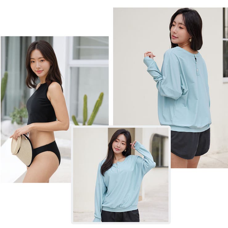 水着 レディース 体型カバー | HOYUKI | 詳細画像17 