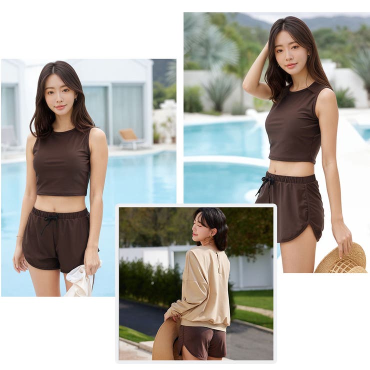 水着 レディース 体型カバー | HOYUKI | 詳細画像20 