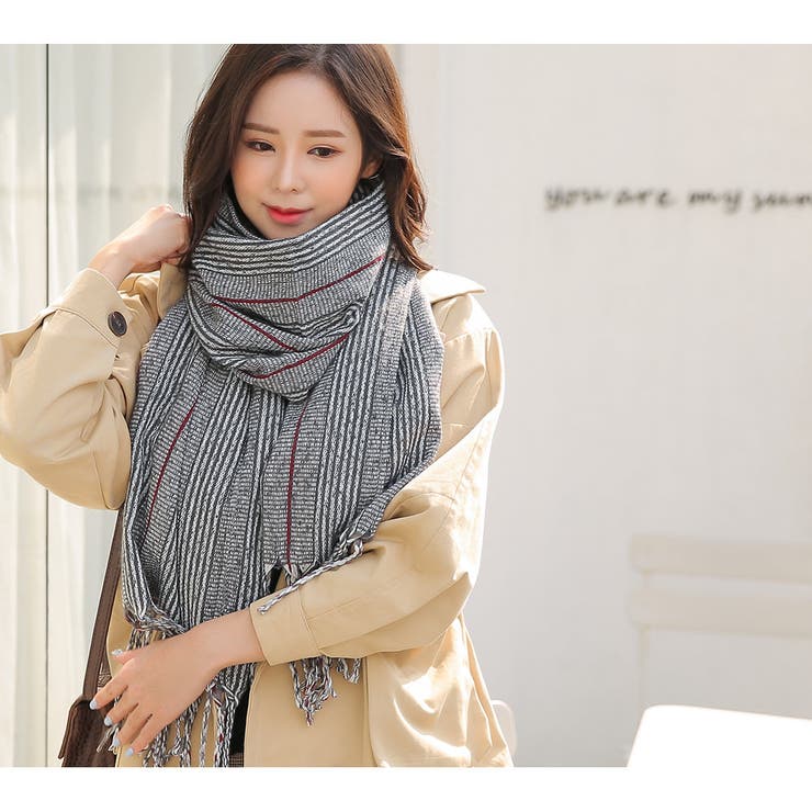 マフラー ストール 幅広 | HOYUKI | 詳細画像4 