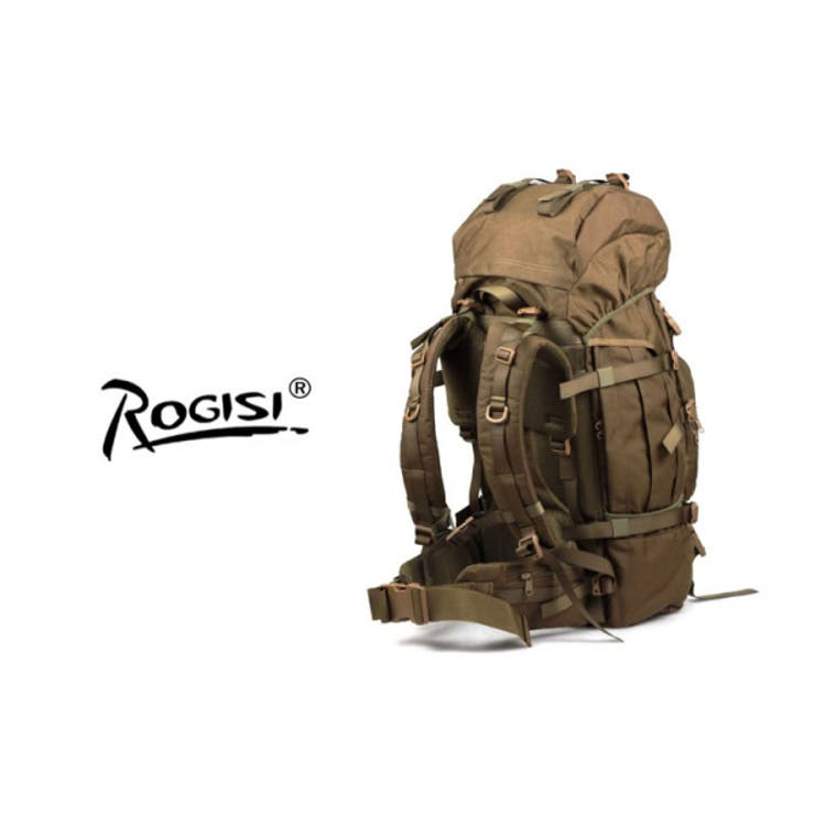 70L軍用リュックサック、正規軍用品、レインカッパ付き、登山遠足用、ハイキング用… | HOYUKI MEN | 詳細画像8 