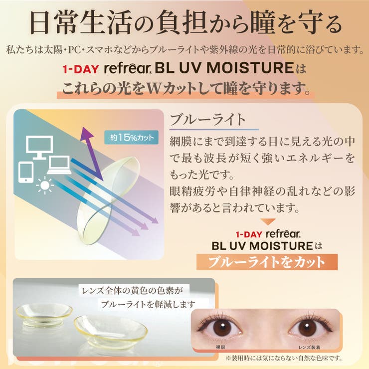 ワンデーリフレアBL UVモイスチャー クリアコンタクト | アイトルテ | 詳細画像4 