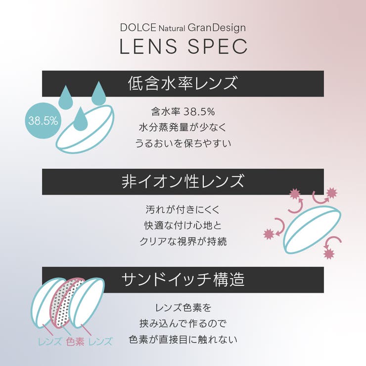 ドルチェナチュラルグランデザイン カラコン ワンデー | アイトルテ | 詳細画像3 