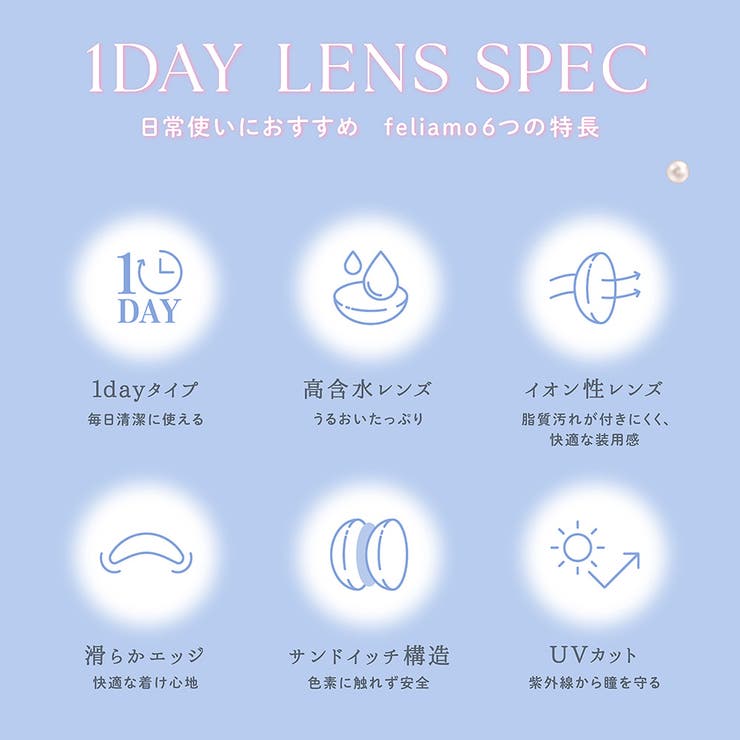 フェリアモ ワンデー カラコン | アイトルテ | 詳細画像7 