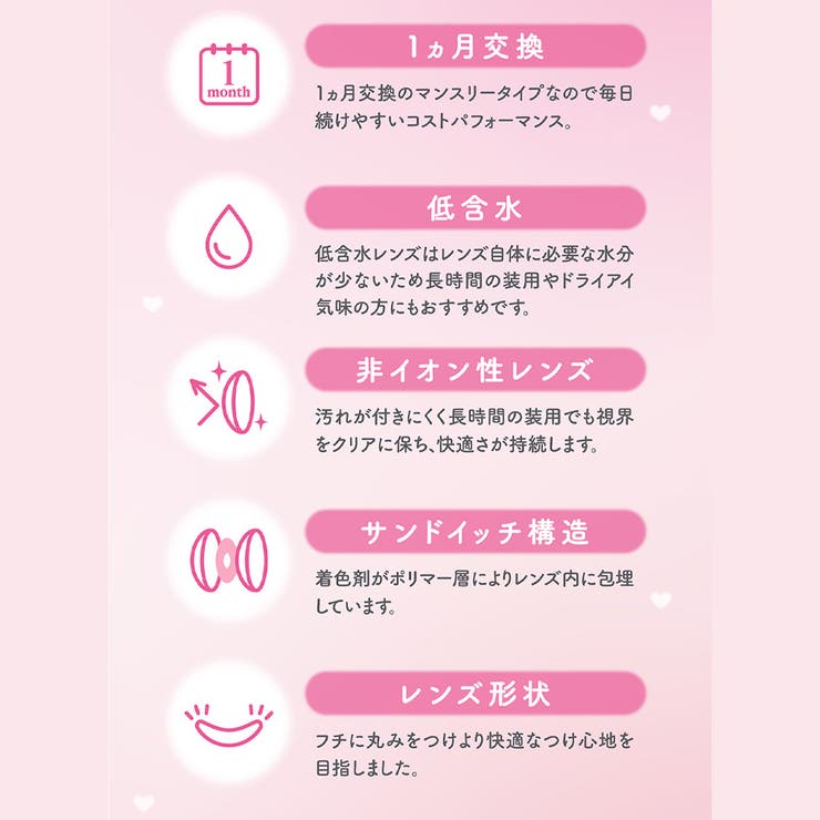 ミレディマンスリー カラコン 1ヶ月 | アイトルテ | 詳細画像6 
