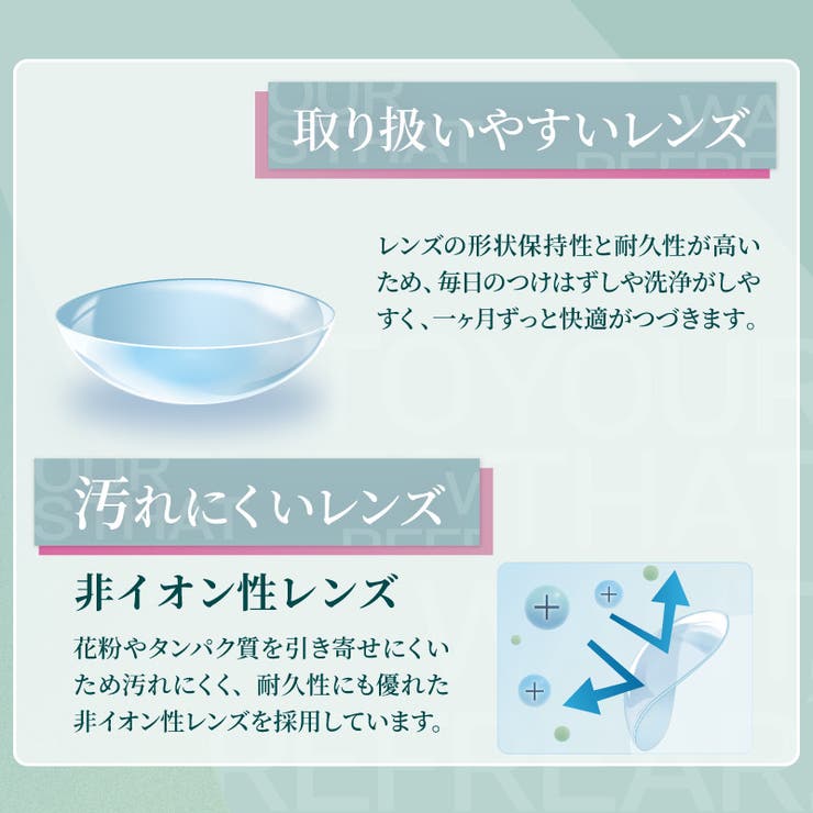 ワンマンスリフレアUV クリアコンタクト 1ヶ月 | アイトルテ | 詳細画像6 