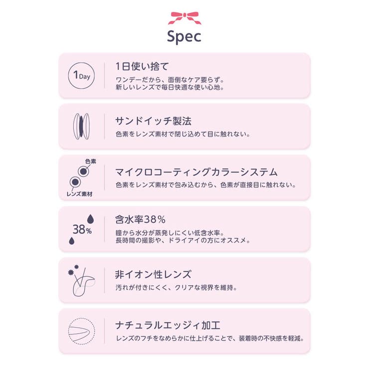 アシストシュシュ パピーラワンデーシロップ カラコン | アイトルテ | 詳細画像6 