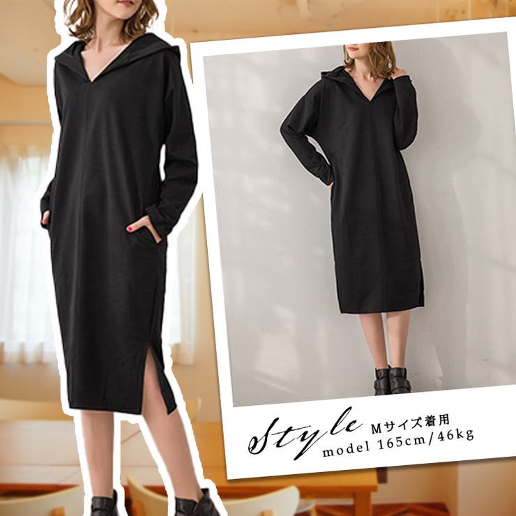 パーカー ワンピース ビッグ | ica | 詳細画像13 