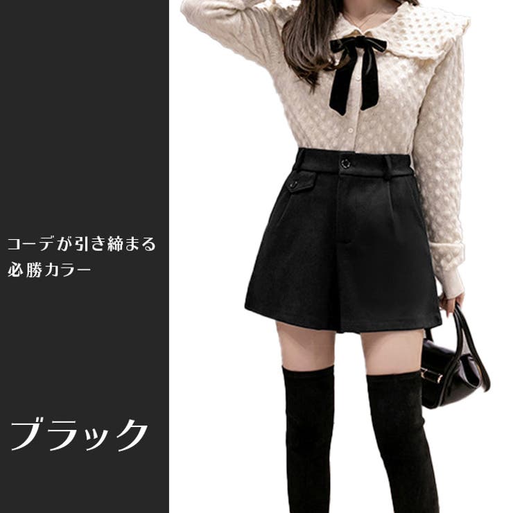 ショートパンツ キュロットパンツ 短パン[品番：AIKW0000577