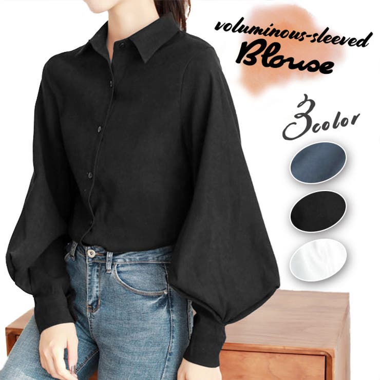 ブラック | ブラウス シャツ オフィス | ica