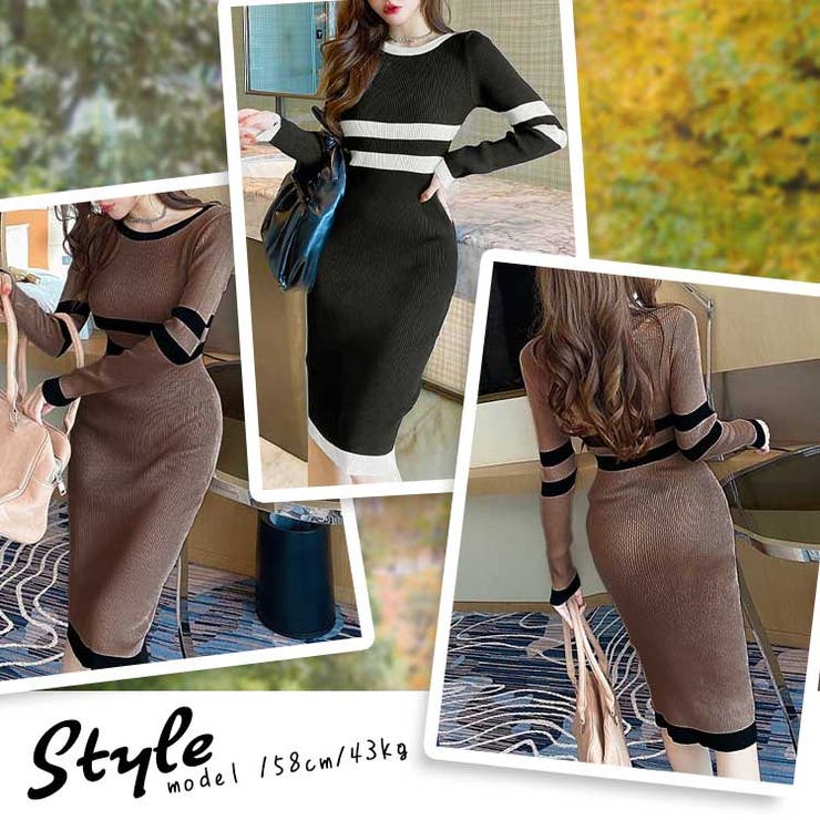 ワンピース ニットワンピース タイトワンピース | ica | 詳細画像10 