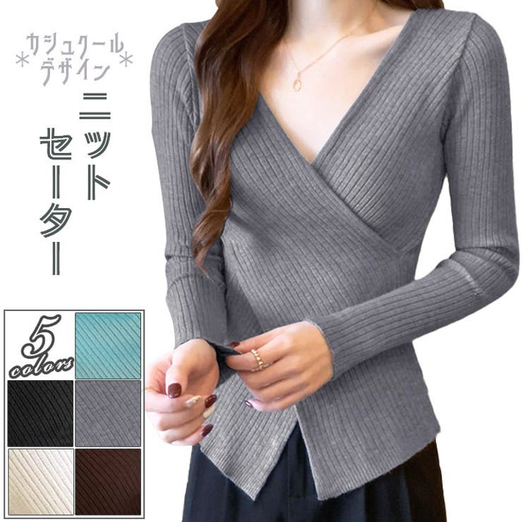 グレー | ニット セーター トップス | ica