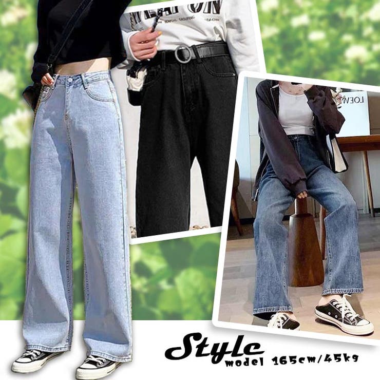 ワイドデニム ワイドパンツ デニムパンツ | ica | 詳細画像9 