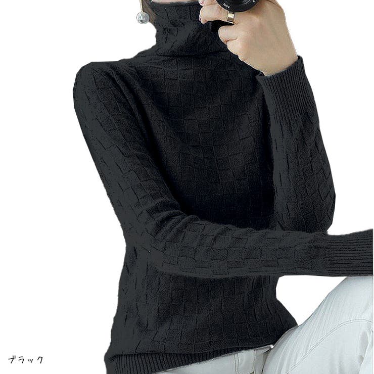 Unaca(アナカ) 長袖セーター サイズ38 M レディース - 黒