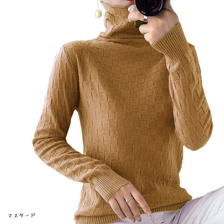 【値下げ中】Giorgio Armani 薄手　ハイネックニット 000000044989_1_lsDva7f.jpg