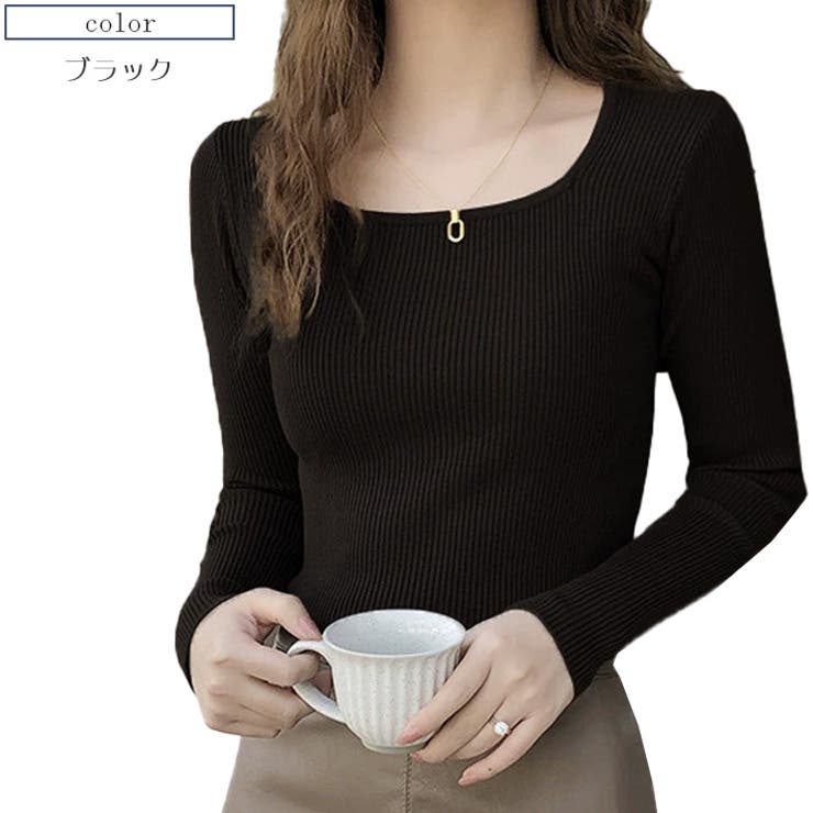 カシミアタッチ 柔らか リブニット | ica | 詳細画像13 