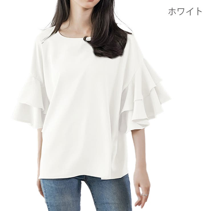 ネイビー】ふんわり 薄手 シフォン[品番：AIKW0000656]｜ica（アイカ