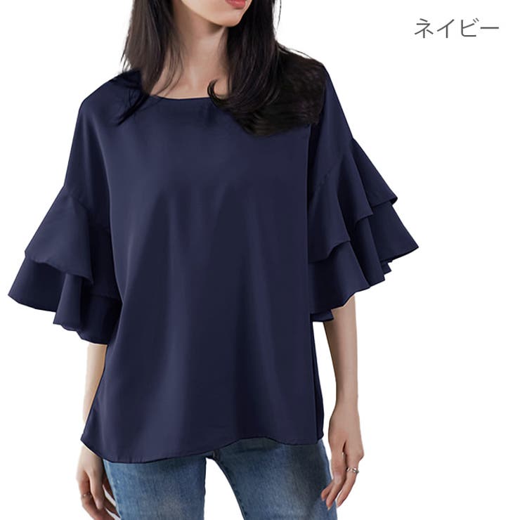 ふんわり 薄手 シフォン[品番：AIKW0000656]｜ica（アイカ）の