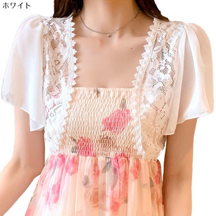 薄手 シフォン レース | ica | 詳細画像11 