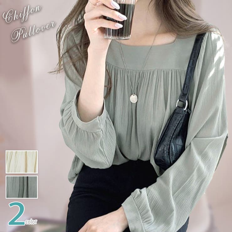 グレイッシュグリーン | 涼しい 薄手 楊柳 | ica