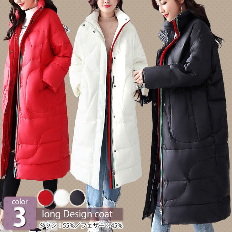 ゆったりロング丈 暖かダウン ロング丈ダウンコート 品番 Aikw Ica アイカ のレディース ファッション通販 Shoplist ショップリスト