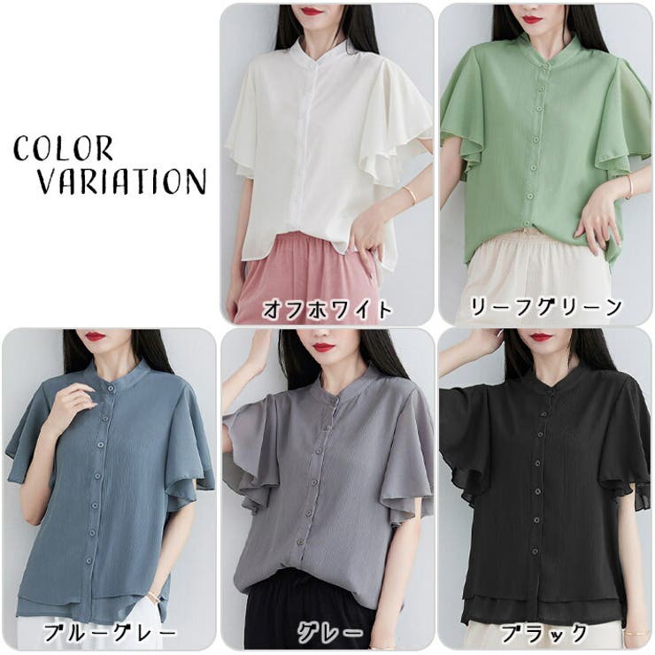 涼し気 薄手 楊柳シフォン | ica | 詳細画像1 