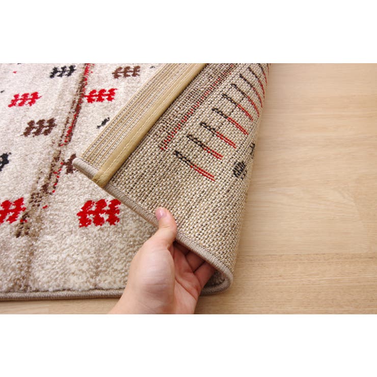 トルコ製 ウィルトン織り 玄関マット 『マリア』 約60×90cm | IKEHIKO | 詳細画像7 