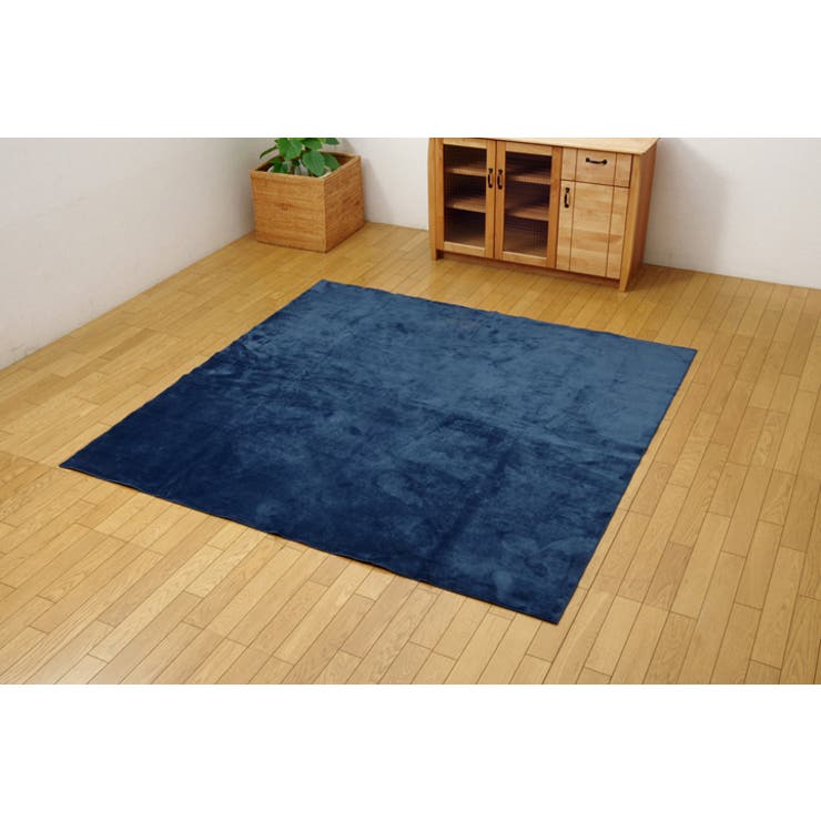 NV | 洗えるラグ 無地 『イーズ』約220×320cm | IKEHIKO