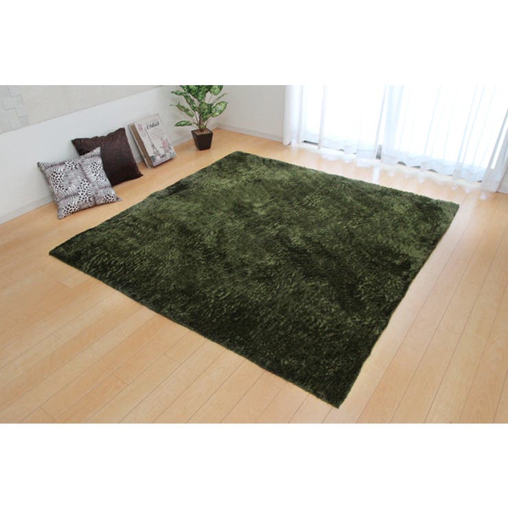 GN | シャギー調 ラグ『ラルジュ』 130×185cm | IKEHIKO