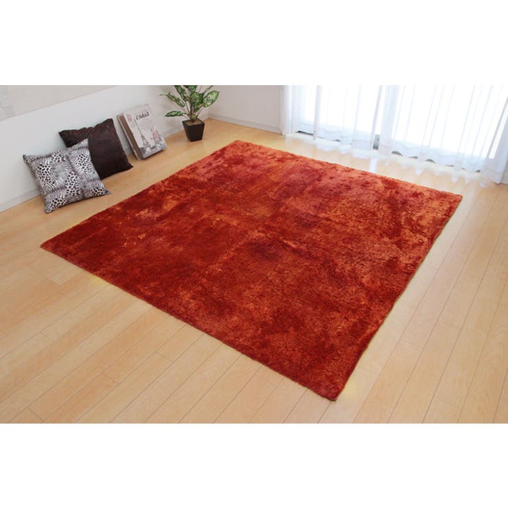 OR | シャギー調 ラグ『ラルジュ』 130×185cm | IKEHIKO