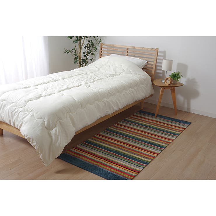 エジプト製 シェニール糸 ルームマット 80×160cm[品番：IKHH0000325